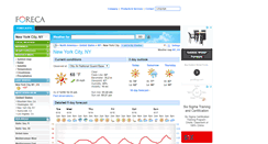 Desktop Screenshot of foreca.me