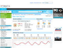 Tablet Screenshot of foreca.me