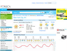 Tablet Screenshot of foreca.net