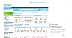 Desktop Screenshot of foreca.it